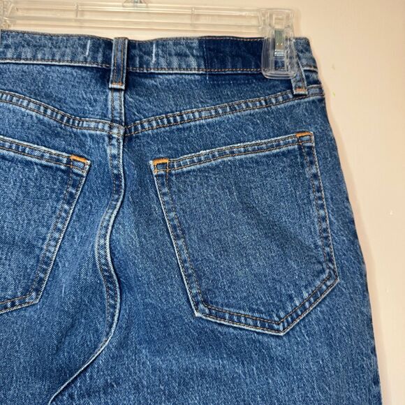 NEW ABERCROMBIE & FITCH women's size 2 The 90s Straight Ultra High Rise Jeans - Picture 10 of 15